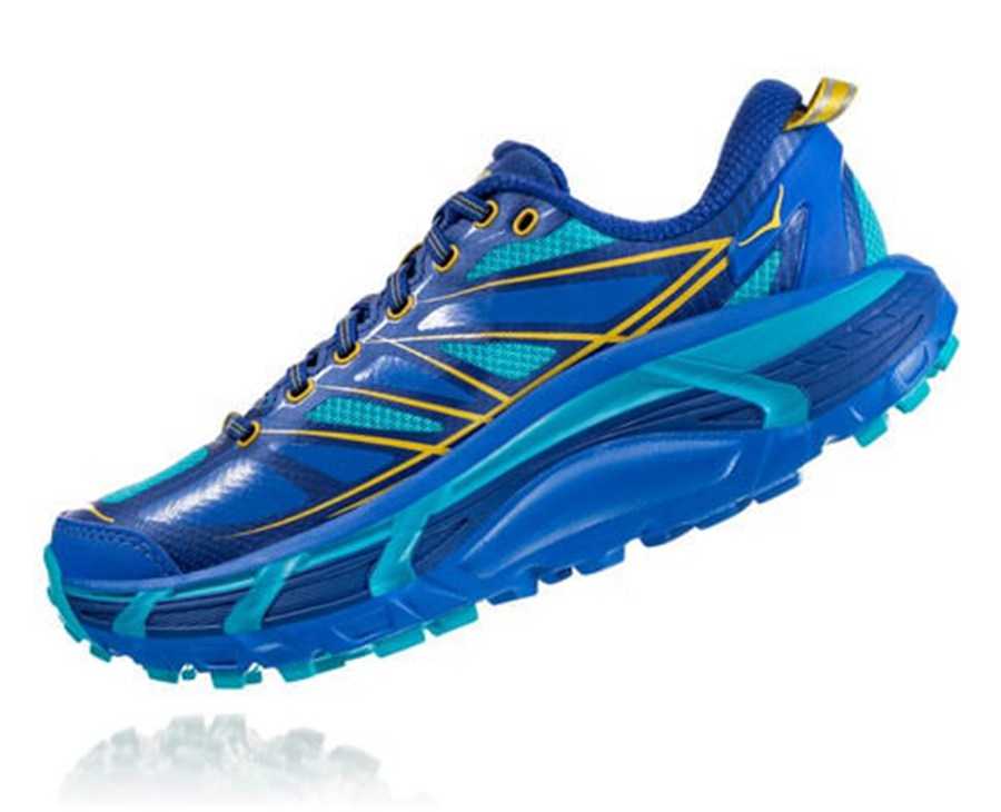 Trail Shoes Womens - Hoka One One Mafate Speed 2 - Blue - WDRZGJT-37